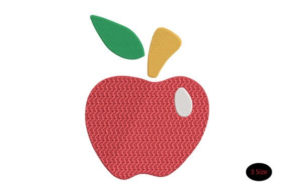 Apple Love Embroidery: A Modern Stitch for Gifts