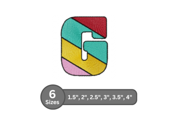 Candy Stripe Alphabet - G: A Designer Review