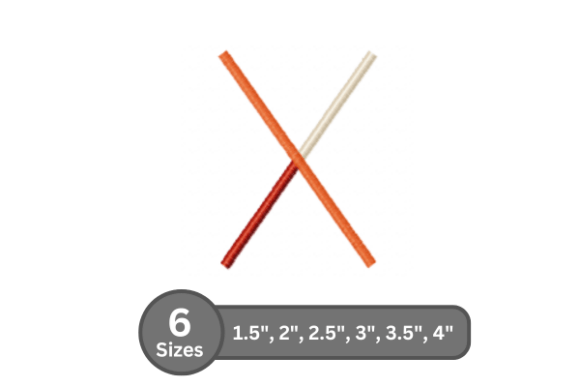 Color Bar Alphabet -X for Boutique Apparel