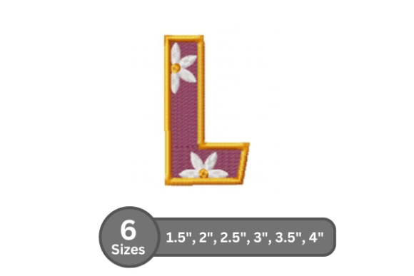 Daisy Joy Alphabet -L: Seasonal Embroidery Review