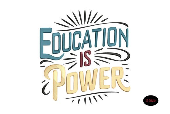 Education is Power: An Embroidery Design Review