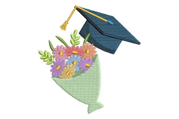 Flowers and Graduation Cap: Seasonal Design Review