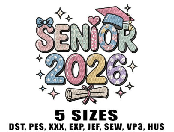 School Senior Embroidery Design Review