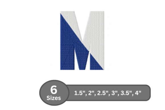 Twin Fill Alphabet - M: A Holiday Embroidery Review