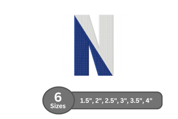 Twin Fill Alphabet - N: Festive Embroidery Review